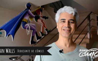 Juan Carlos Walls, autor del cartel del Salón del Cómic ¡nos invita a asistir al evento!