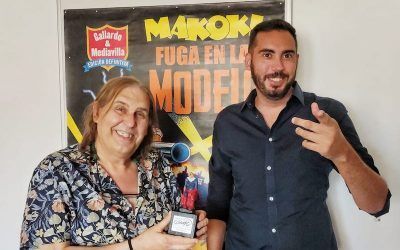 Emilio Bernárdez recoge el Premio Internacional Fundación Cine+Cómics en nombre de Tilly Walden
