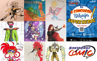 Santa Cruz Cómic nombra a los 9 ganadores del II concurso ‘Dibuja tu superhéroe’