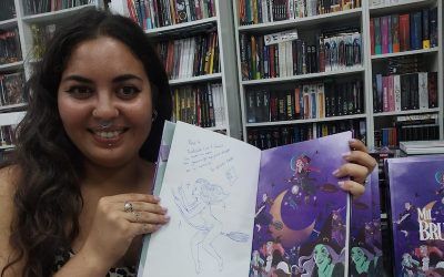 El Árbol Blanco acoge la presentación de ‘Mil brujas’, el nuevo libro de la ilustradora Moño