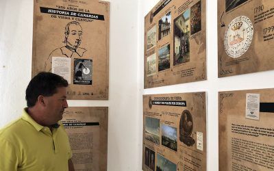 Primera exposición dedicada al cómic en La Graciosa: ‘250 de la Historia de Canarias de Viera y Clavijo’ llega al Salón Parroquial de Caleta de Sebo