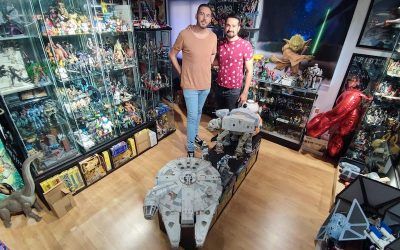 David Santana, actor y coleccionista de Star Wars, concede una entrevista para el XIX Salón del Cómic de Tenerife