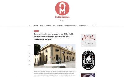 Culturamanía | Santa Cruz Cómic presenta su XIX edición con casi un centenar de carteles y su invitado principal