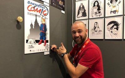 Alberto Castrelo firma el tercer cartel del XIX Salón Internacional del Cómic y la Ilustración de Tenerife