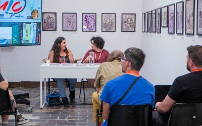 Moño presenta su cómic ‘Popurrí’ con Aroha Travé