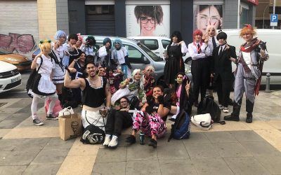 Los cosplayers llenan los pasillos de la Sala de Arte La Recova