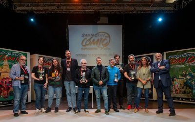 José Manuel Bermúdez entrega los premios Fundación Cine+Cómics en Santa Cruz Cómic 2022