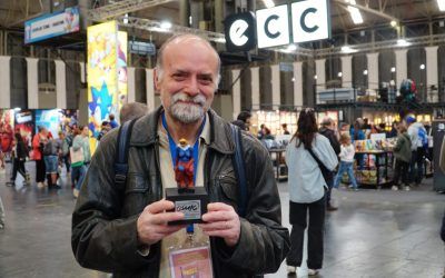 Antoni Guiral, orgulloso de su premio Divulgación Santa Cruz Cómic 2021