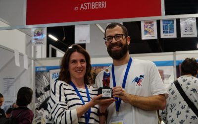 Astiberri recoge el premio especial de Santa Cruz Cómic por sus 20 años