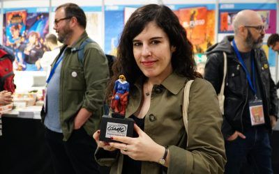 Laura Pérez recibe el premio Ilustración de Santa Cruz Cómic 2021