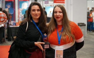 Nuria Tamarit recoge el premio Santa Cruz Cómic 2021