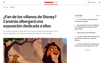 Canarias 7 | ¿Fan de los villanos de Disney? Canarias albergará una exposición dedicada a ellos