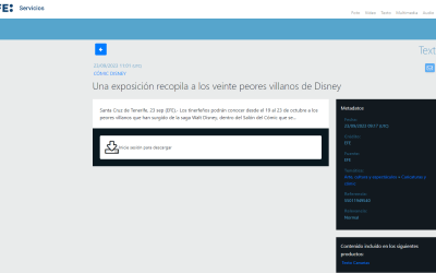 EFE|Una exposición recopila a los veinte peores villanos de Disney
