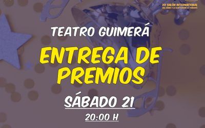Santa Cruz Cómic entrega los Premios del Salón en el Teatro Guimerá