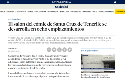 La vanguardia| El salón del cómic de Santa Cruz de Tenerife se desarrolla en ocho emplazamientos