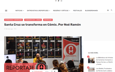 Culturamanía|Santa Cruz se transforma en Cómic. Por Noé Ramón
