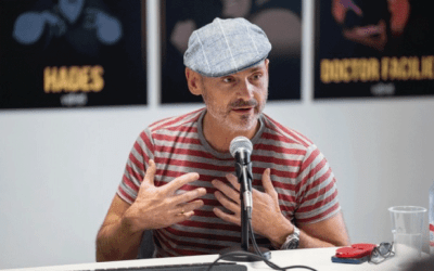 Carlos Puerta da una charla en el XX Salón Internacional del Cómic y la Ilustración de Tenerife