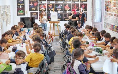 El Salón continúa con sus visitas para escolares en las salas de exposiciones