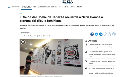 El Día | El Salón del Cómic de Tenerife recuerda a Núria Pompeia, pionera del dibujo feminista