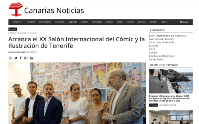 Canarias Noticias  | Arranca el XX Salón Internacional del Cómic y la Ilustración de Tenerife