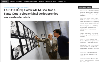 El Blogo Feroz| EXPOSICIÓN | ‘Cómics de Museo’ trae a Santa Cruz la obra original de dos premios nacionales del cómic
