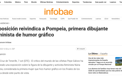 infobae | Exposición reivindica a Pompeia, primera dibujante feminista del humor gráfico