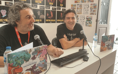 Bruno Lanzarote presenta Los Dragones de San Borondón Santa Cruz Cómic 2023