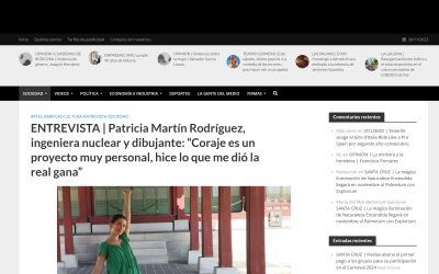 EL BLOGO FEROZ | ENTREVISTA | Patricia Martín Rodríguez, ingeniera nuclear y dibujante: “Coraje es un proyecto muy personal, hice lo que me dió la real gana”