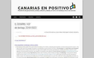 CANARIAS EN POSITIVO | FITUR, seguridad y homenaje a Manuel Darias