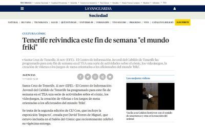 LA VANGUARDIA | Tenerife reivindica este fin de semana «el mundo friki»
