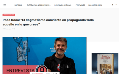 Culturamanía | Paco Roca: “El dogmatismo convierte en propaganda todo aquello en lo que crees”
