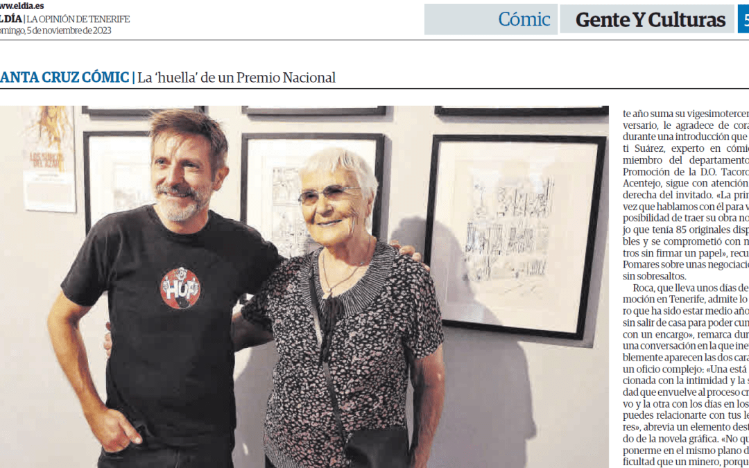 El Día (prensa escrita) | La ‘huella’ de un Premio Nacional
