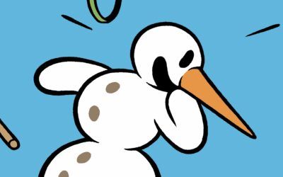 El Muñeco de Nieve de Los Majuelos acapara la atención de la comunidad de Santa Cruz Cómic