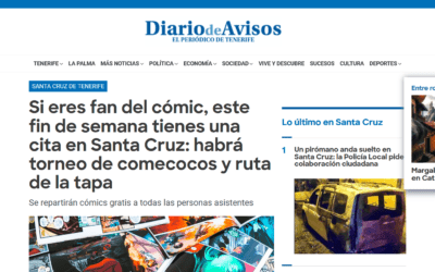 DIARIO DE AVISOS | Si eres fan del cómic, este fin de semana tienes una cita en Santa Cruz: habrá torneo de comecocos y ruta de la tapa