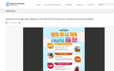 AYUNTAMIENTO DE SANTA CRUZ | Santa Cruz acoge este sábado el Día del Cómic Gratis con una decena de actividades