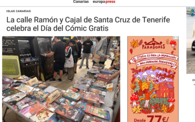 EUROPAPRESS | La calle Ramón y Cajal de Santa Cruz de Tenerife celebra el Día del Cómic Gratis