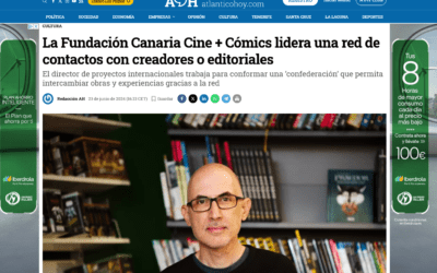 ATLÁNTICO HOY | La Fundación Canaria Cine + Cómics lidera una red de contactos con creadores o editoriales