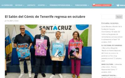 FUNDACIÓN CINE+CÓMICS | El Salón del Cómic de Tenerife regresa en octubre