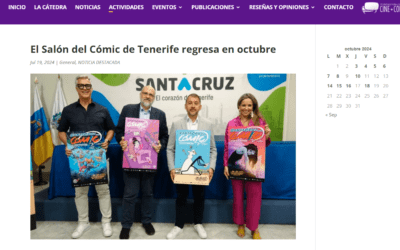 CATEDRA MOEBIUS ULL | El Salón del Cómic de Tenerife regresa en octubre