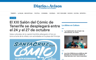 DIARIO DE AVISOS | El XXI Salón del Cómic de Tenerife se desplegará entre el 24 y el 27 de octubre