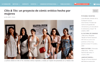 FUNDACIÓN CINE+CÓMICS | Clits & Tits: un proyecto de cómic erótico hecho por mujeres