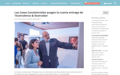 FUNDACIÓN CINE+CÓMICS | Las Casas Consistoriales acogen la cuarta entrega de ‘Ilustradoras & Ilustradas’