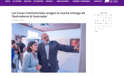CATEDRA MOEBIUS ULL | Las Casas Consistoriales acogen la cuarta entrega de ‘Ilustradoras & Ilustradas’