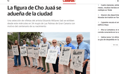 CANARIAS 7 | La figura de Cho Juaá se adueña de la ciudad