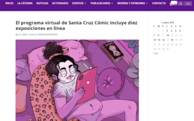 CATEDRA MOEBIUS ULL | El programa virtual de Santa Cruz Cómic incluye diez exposiciones en línea