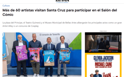 EL DÍA | Más de 60 artistas visitan Santa Cruz para participar en el Salón del Cómic