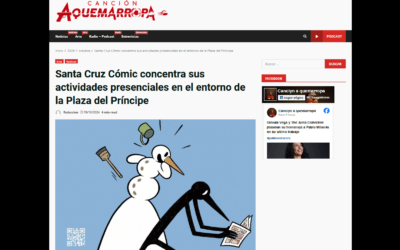AQUEMARROPA | Santa Cruz Cómic concentra sus actividades presenciales en el entorno de la Plaza del Príncipe
