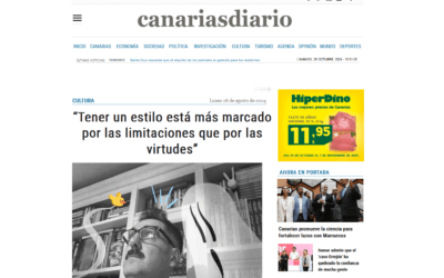CANARIAS RADIO | “Tener un estilo está más marcado por las limitaciones que por las virtudes”