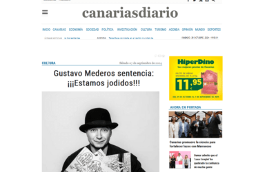 CANARIAS RADIO | Gustavo Mederos sentencia: ¡¡¡Estamos jodidos!!!