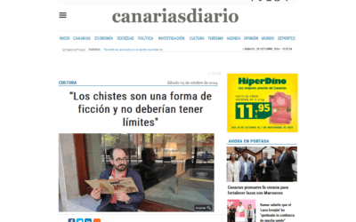 CANARIAS RADIO | “Los chistes son una forma de ficción y no deberían tener límites»